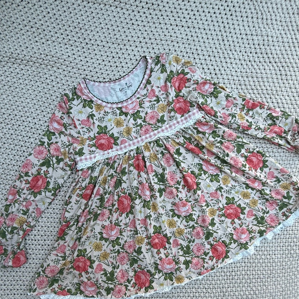 Love & Grow 7y Floral Top